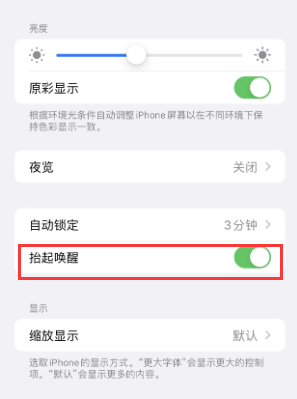 潍城苹果授权维修站分享iPhone轻点无法唤醒怎么办