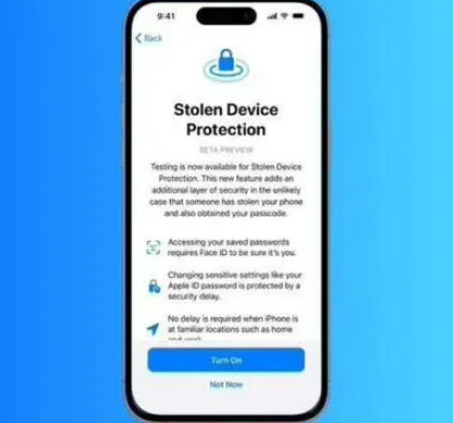 潍城苹果授权维修店分享被盗设备保护功能开启方法 