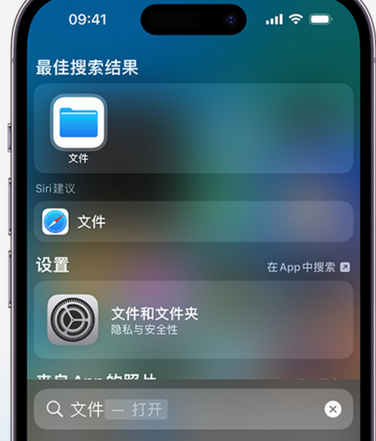 潍城apple维修中心分享iPhone文件应用中存储和找到下载文件 