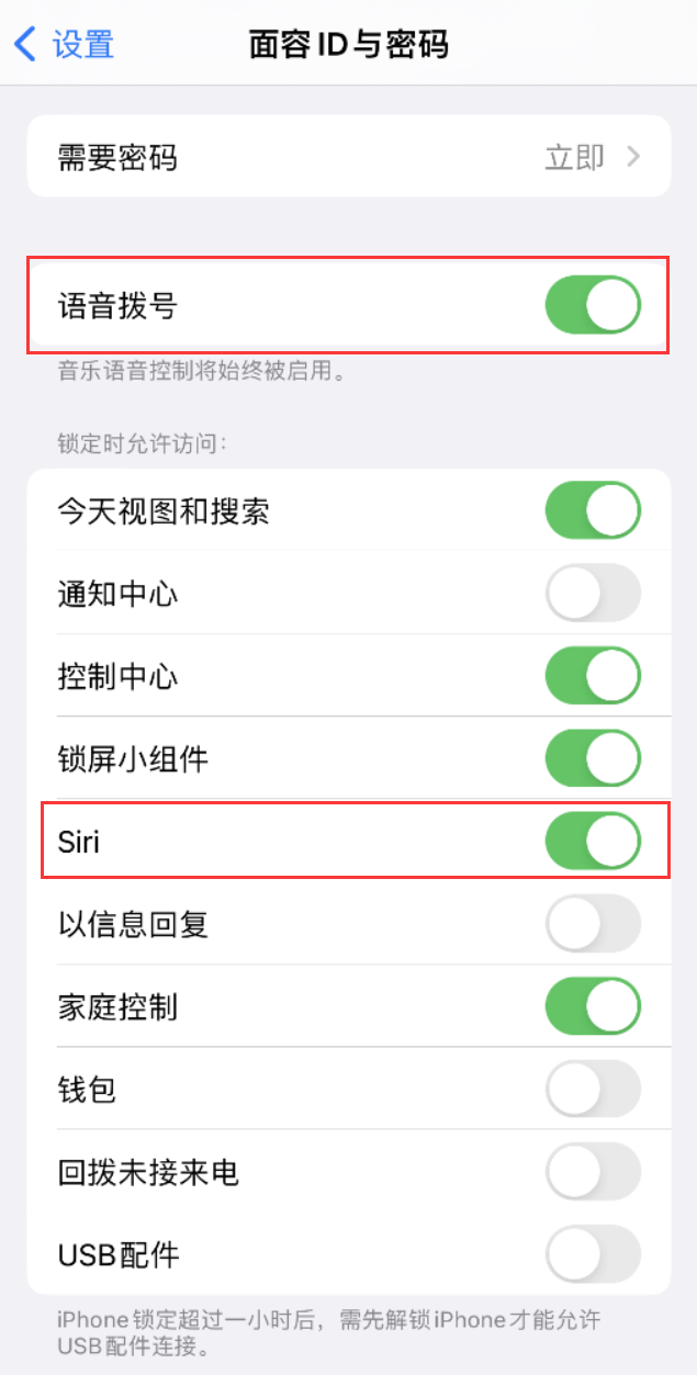 潍城苹果维修网点分享不解锁 iPhone 的情况下通过 Siri 拨打电话的方法 