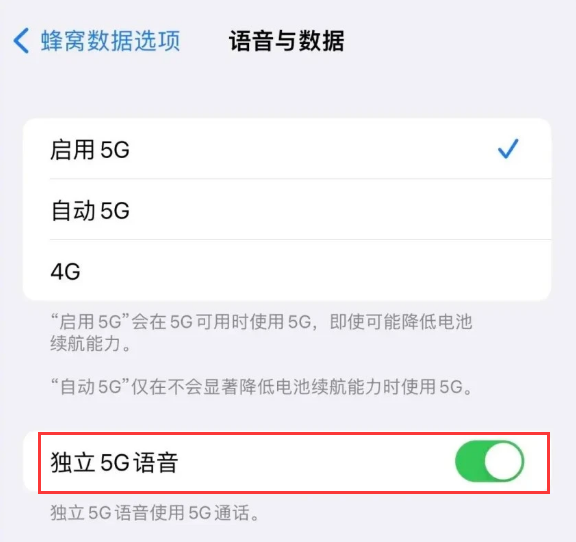 潍城苹果14维修分享iPhone 14 Pro如何开启VoNR 