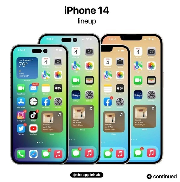 潍城苹果14维修分享iPhone 14全家福 