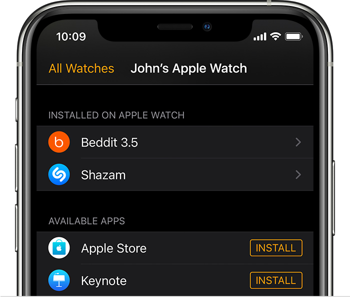 潍城苹果手机维修分享如何在 Apple Watch 上下载应用 